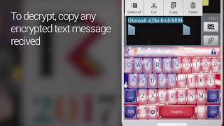 Redraw Keyboard Emoji & Themes - Encrypt / Decrypt Tool #androidkeyboard