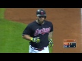 hou@cle napoli crushes 30th homer off the foul pole