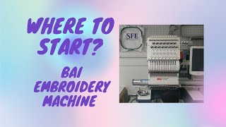 BAi embroidery machine/How to remove cap driver/How to remove and install needle plate