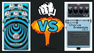 MXR WYLDE AUDIO CHORUS WA38 vs BOSS CE-5 CHORUS ENSEMBLE