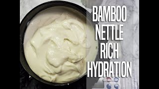 59: Bamboo Nettle Rich Hydration Cream | MSM | Kukui Nut oil