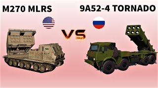 M270 MLRS vs 9A52-4 Tornado | Comparison between two Multiple Rocket Launcher System (2020)