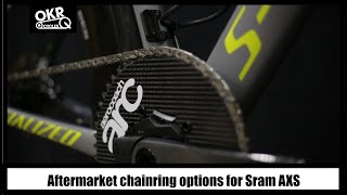 Aftermarket chainring options for Sram AXS 12spd.