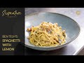 Ben Tish's Spaghetti with Lemon, Anchovy, Sage & Pangrattato