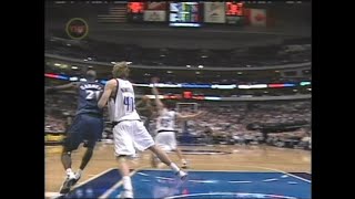 NBA On TNT - Dirk Nowitzki Battles Kevin Garnett In Dallas! 2003