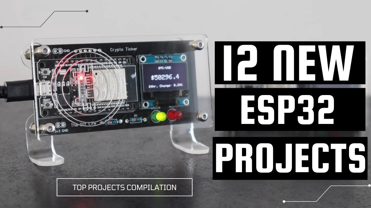 12 Useful Interesting Esp32 Projects For Beginners Youtube 12 Useful Interesting Esp32 Projects For Beginners Youtube
