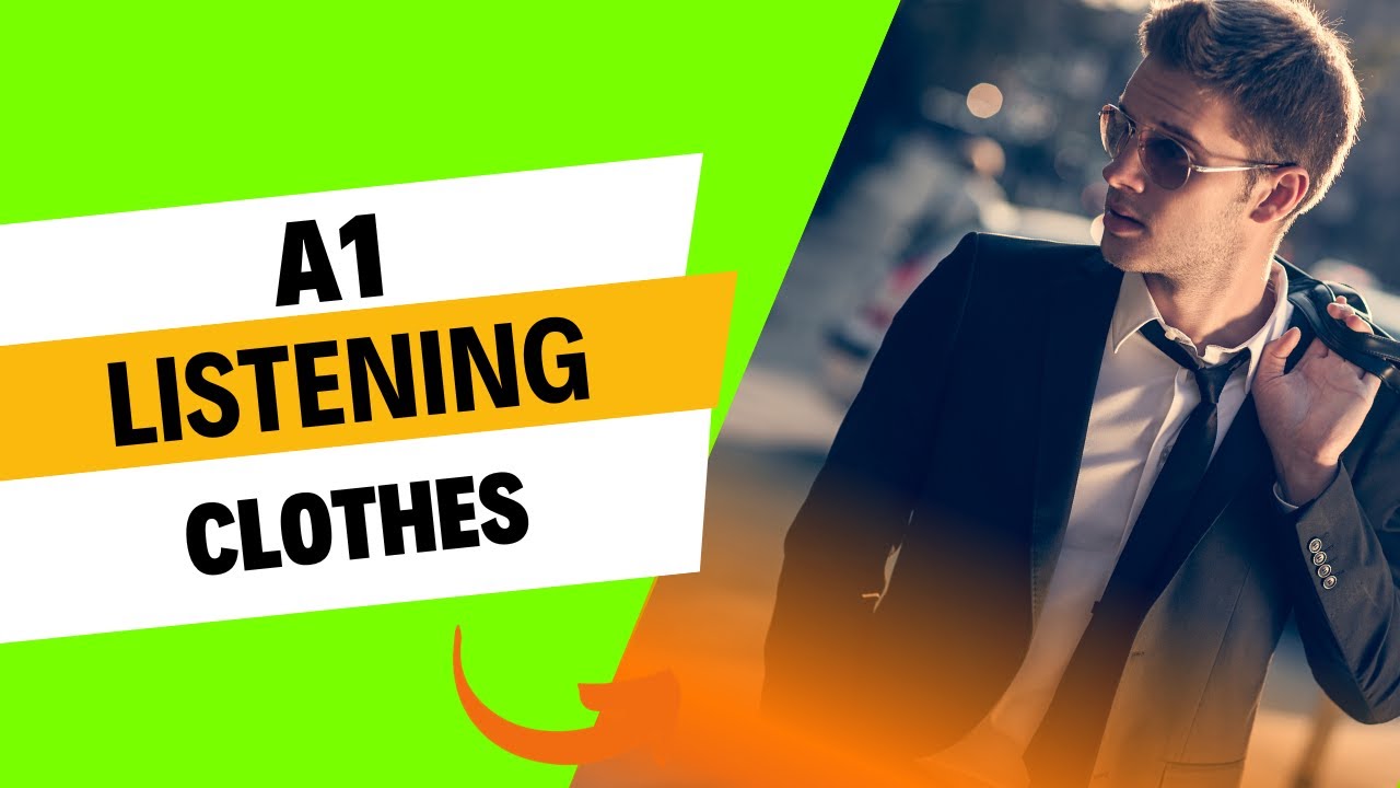 рџћ A1 Listening Exercise Clothes Youtube