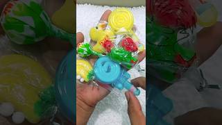 Hunting lollipop candy 🍭 in Styrofoam granules #shortvideo #reversevideo #huntingjajan