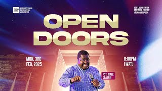 SOW PRAYERS  ( OPEN DOORS ) 03, FEB. 2025  || DR. WALE OLASOJI