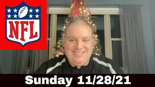 Sunday Free NFL Week 12 Betting Picks & Predictions - 11/28/21 l Picks & Parlays