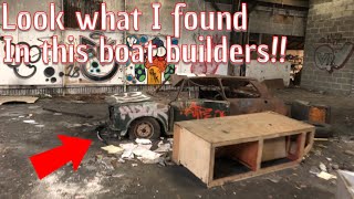 I Explore An Abandoned Boat Builders Yard... Alone!!