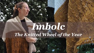 Meet the Imbolc Shawl – Light \u0026 cosy with plenty of cables