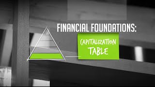 The Art of Startup Finance: Financial Foundations - Your Capitalization Table