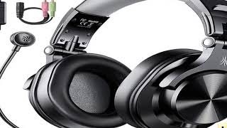 Oneodio A71D Wired Gaming Headset Gamer Over Ear Hi-Res Audio Headphones With Detachable M