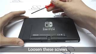 Nintendo Switch battery replacement || How to replace Cameron Sino battery CS-NTS001SL