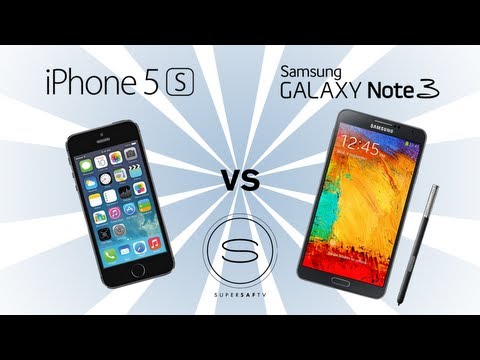 iPhone 5s vs Samsung Galaxy Note 3