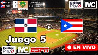 Dominicana vs. Puerto Rico en vivo, donde ver, a que hora juega RD vs. PR serie del caribe 2025 hoy