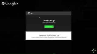 Golang-syd | Underscore with Toby Hede
