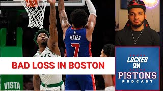 Cade Cunningham Has Worst Game Of The Year In Detroit Pistons Loss To The Boston Celtics