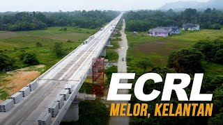 ECRL Kampung Padang Raja, Melor Kelantan | The East Coast Rail Link / Laluan Rel Pantai Timur (ECRL)