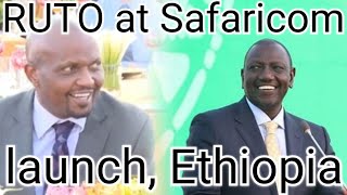 🔥Watch RUTO moments with Ethiopia Prime Minister at Safaricom launch