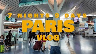 [paris vlog] #1 7泊9日パリ旅行🇫🇷[day1\u00262]shopping/免税について/Airbnb