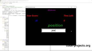 Typing Speed in Python with Source Code | Source Code & Projects