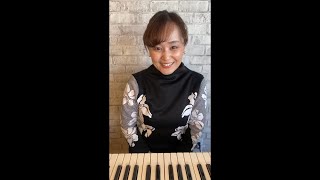 唱歌『早春賦』作詞・吉丸一昌／作曲・中田章　♫うた子先生の弾き語りと歌詞の解説　Japanese favorite song [Sou-syun-hu “Ode To Early Spring”]