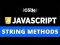 String Methods In JavaScript | JavaScript String Methods Tutorial | JavaScript Tutorial | SimpliCode