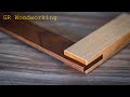 Wooden square making - only hand tools