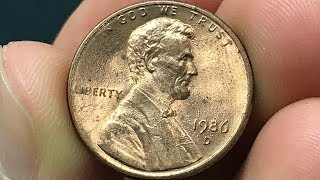 1986-D Penny Worth Money - How Much Is It Worth and Why?