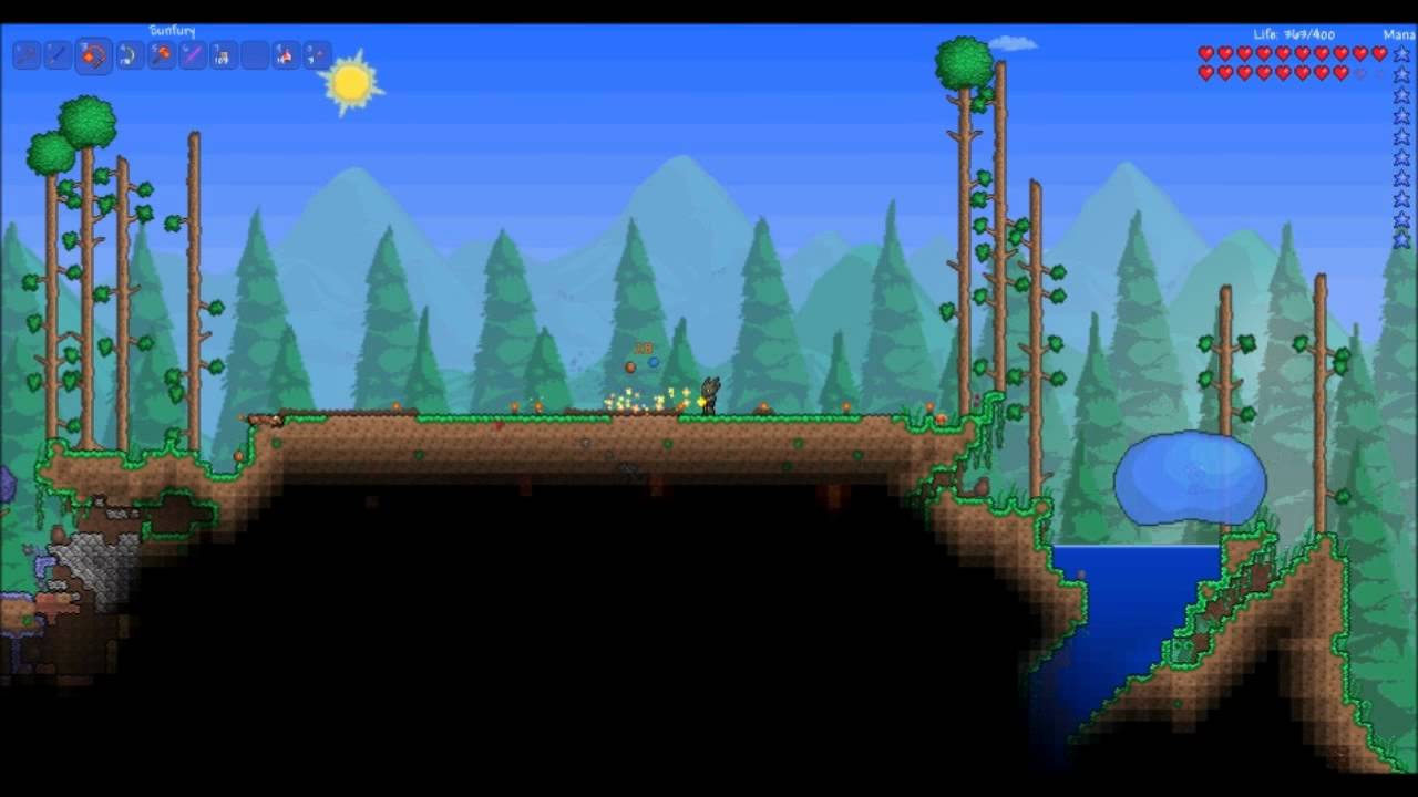 Terraria: How To Summon And Kill King Slime - YouTube