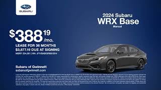 Subaru WRX 11/27/2024 4608715