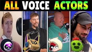 All Voice Actors in Brawl Stars | Finx \u0026 Lumi