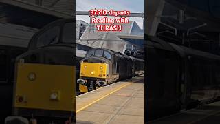 37510 departs Reading with THRASH