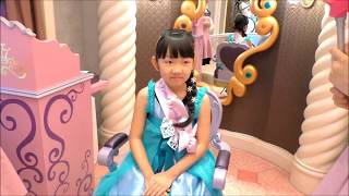 ★Bibbidi-Bobbidi- boutique「Elsa」★ビビディ・バビディ・ブティックでエルサヘアに変身★