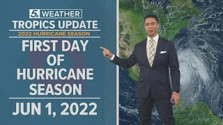 Tropics update: First day of Hurricane Season