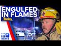 Computer factory engulfed in flames in Brisbane's south | 9 News Australia