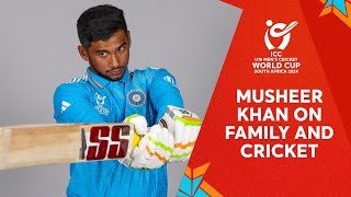 Musheer Khan fulfilling dream of representing India | U19 CWC 2024