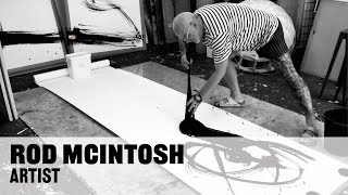 Interview with abstract artist Rod McIntosh on the transformative power of art in his life.