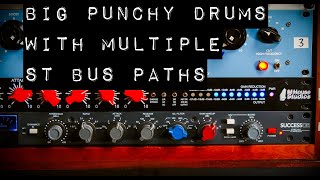 Big Punchy Drums - Multiple Stereo Bus Paths