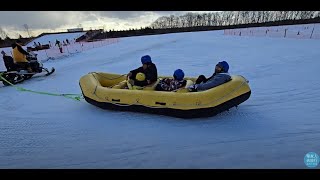 【帶家人去旅行】#snowrafting 千歲北方雪上樂園 North Snow Land