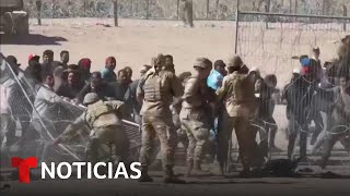 Refuerzan la seguridad en esta parte de la frontera con México | Noticias Telemundo