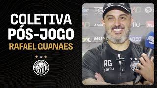 Coletiva pós-jogo - Novorizontino 0x1 Operário Ferroviário - Rafael Guanaes