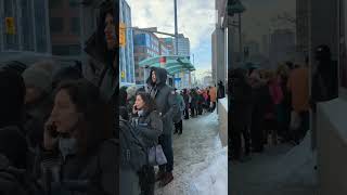 TTC service resumes on Line 1 after train experienced braking issue due to ice and snow