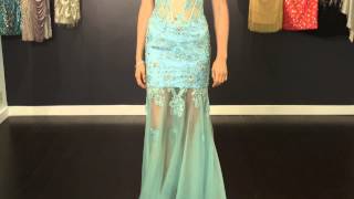 Blue Prom Dress JVN92690 | JVN by Jovani