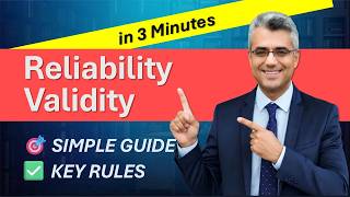 🎓 Reliability vs Validity (Simple Examples + Key Rules) ✅💪