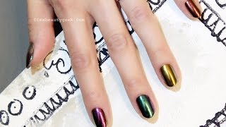 BEAUTYGEEKS: MIRROR CHROME GEL MANICURE