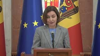 Briefing susținut de Președinta Maia Sandu privind situația de securitate informațională