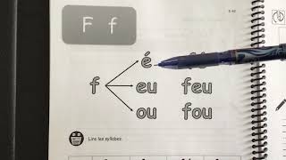 E-42 Les syllabes avec F (É- EU - OU)